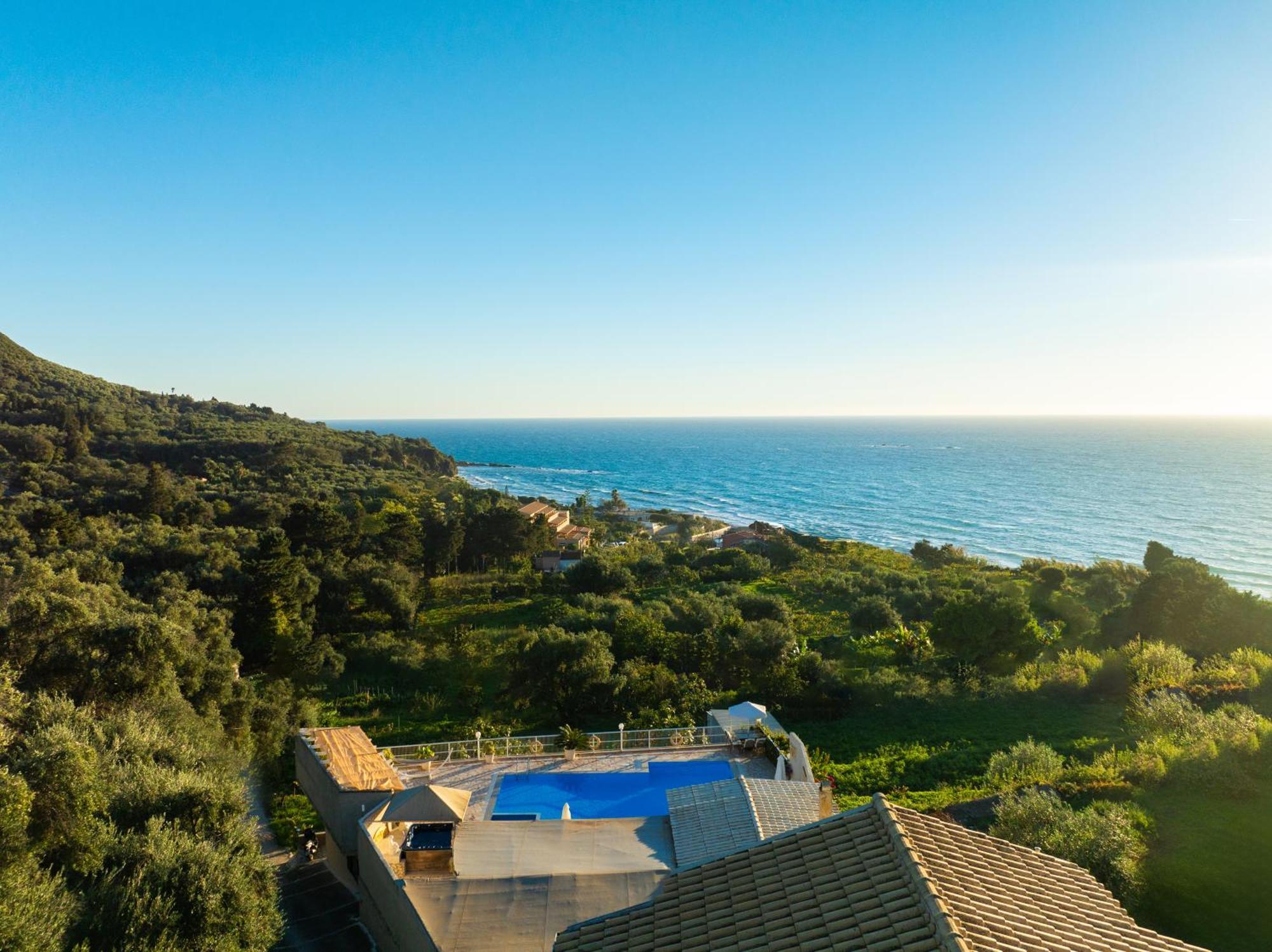 Sea View Villa Paramonas Paramonas  المظهر الخارجي الصورة
