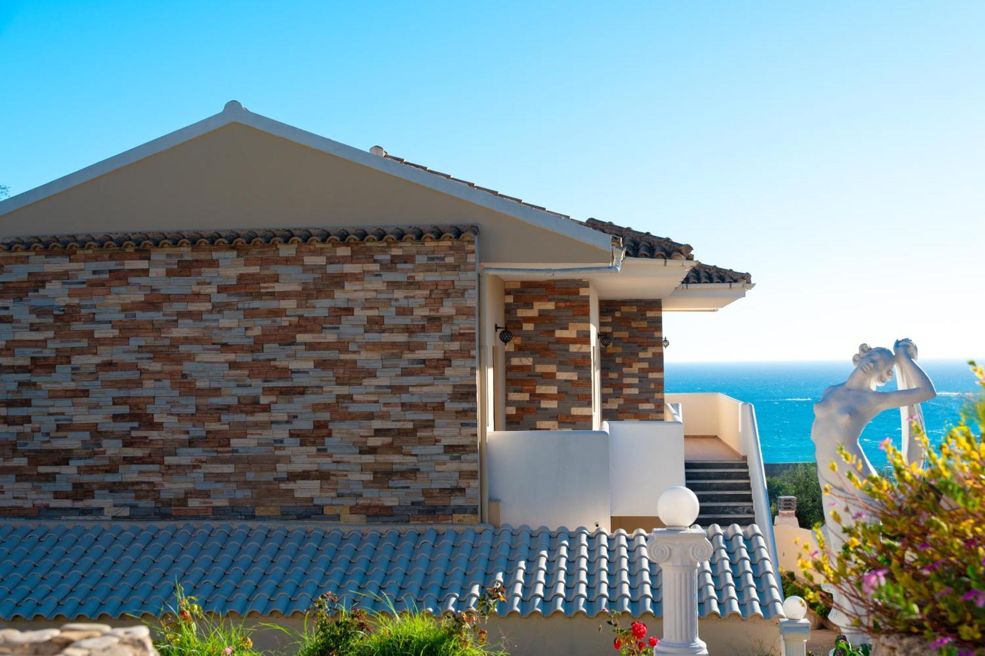 Sea View Villa Paramonas Paramonas  المظهر الخارجي الصورة